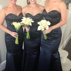 Hayley Paige Occasions Trumpet Bridesmaids Dress